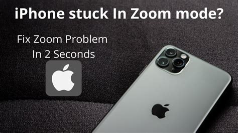 iphone 14 stuck on zoom.